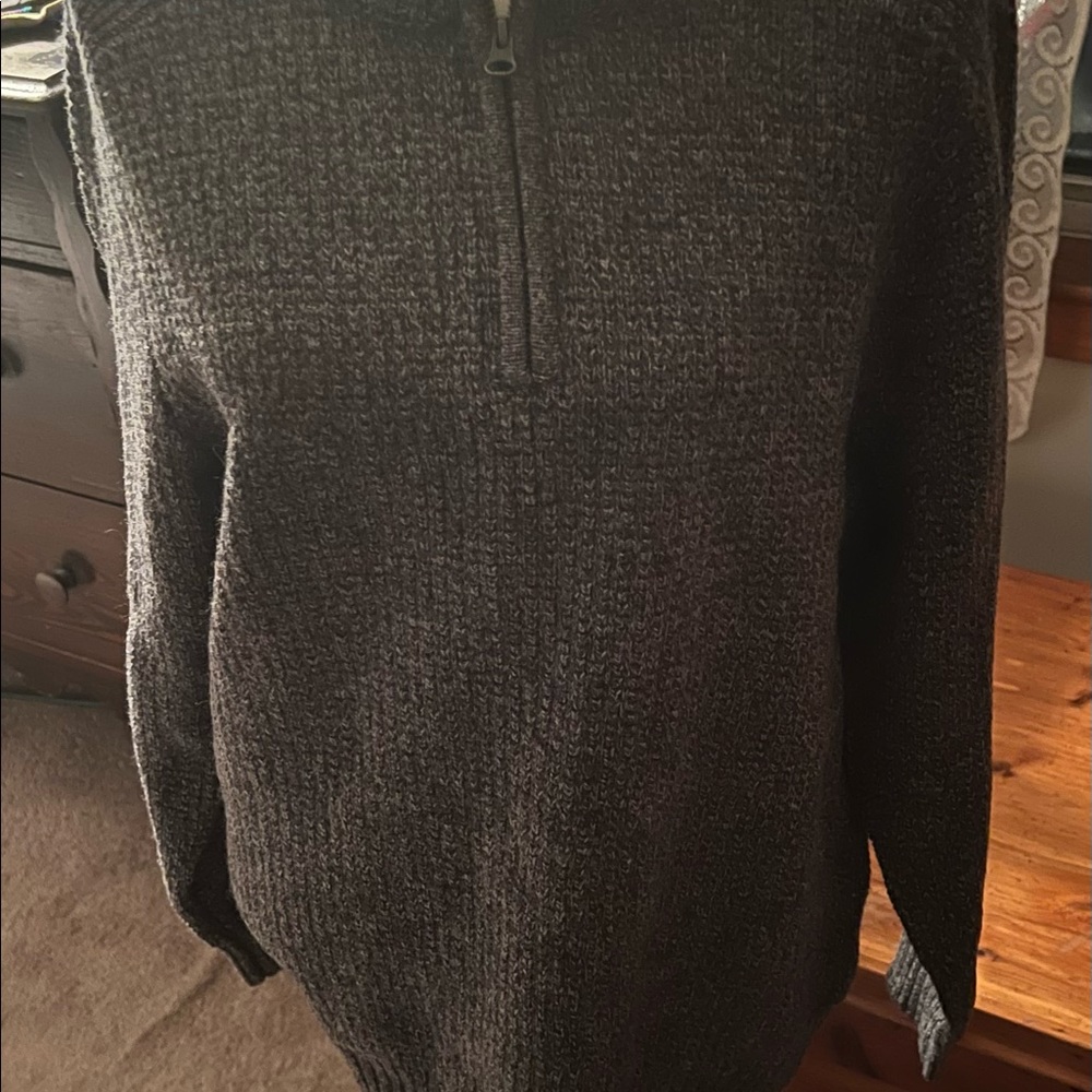 Mens Pendleton Wool Sweater Grey New With Tags
